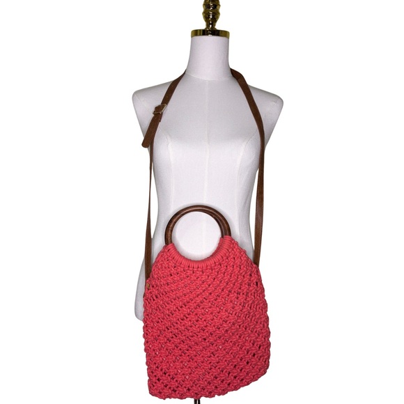 Sigrid Olsen Coral Woven Shoulder Bag - Picture 1 of 8